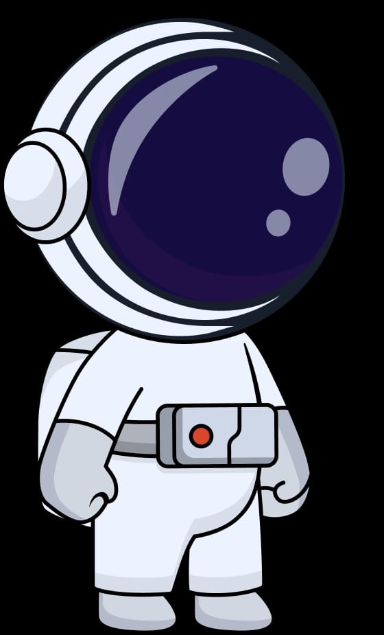 HYST astronaut standing