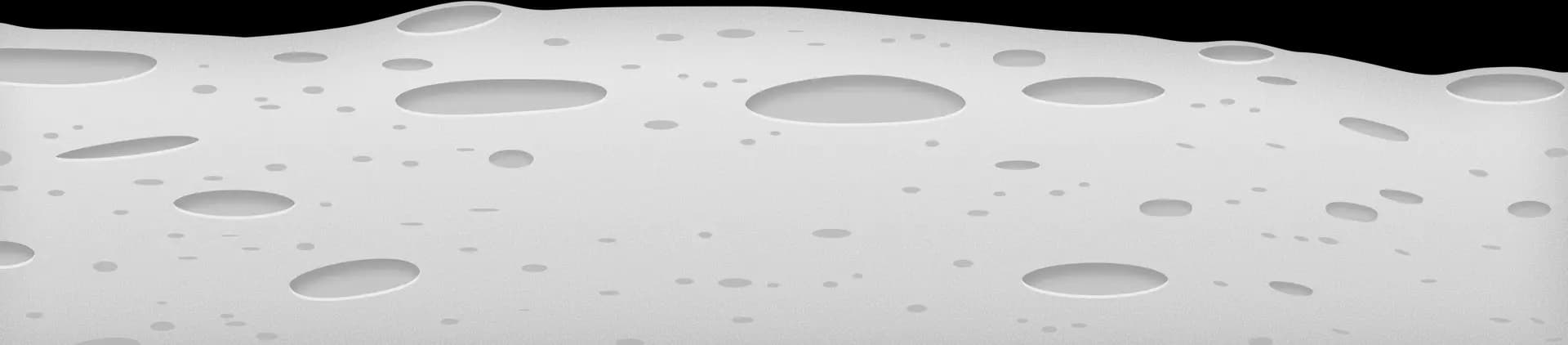 decorative moon on display
